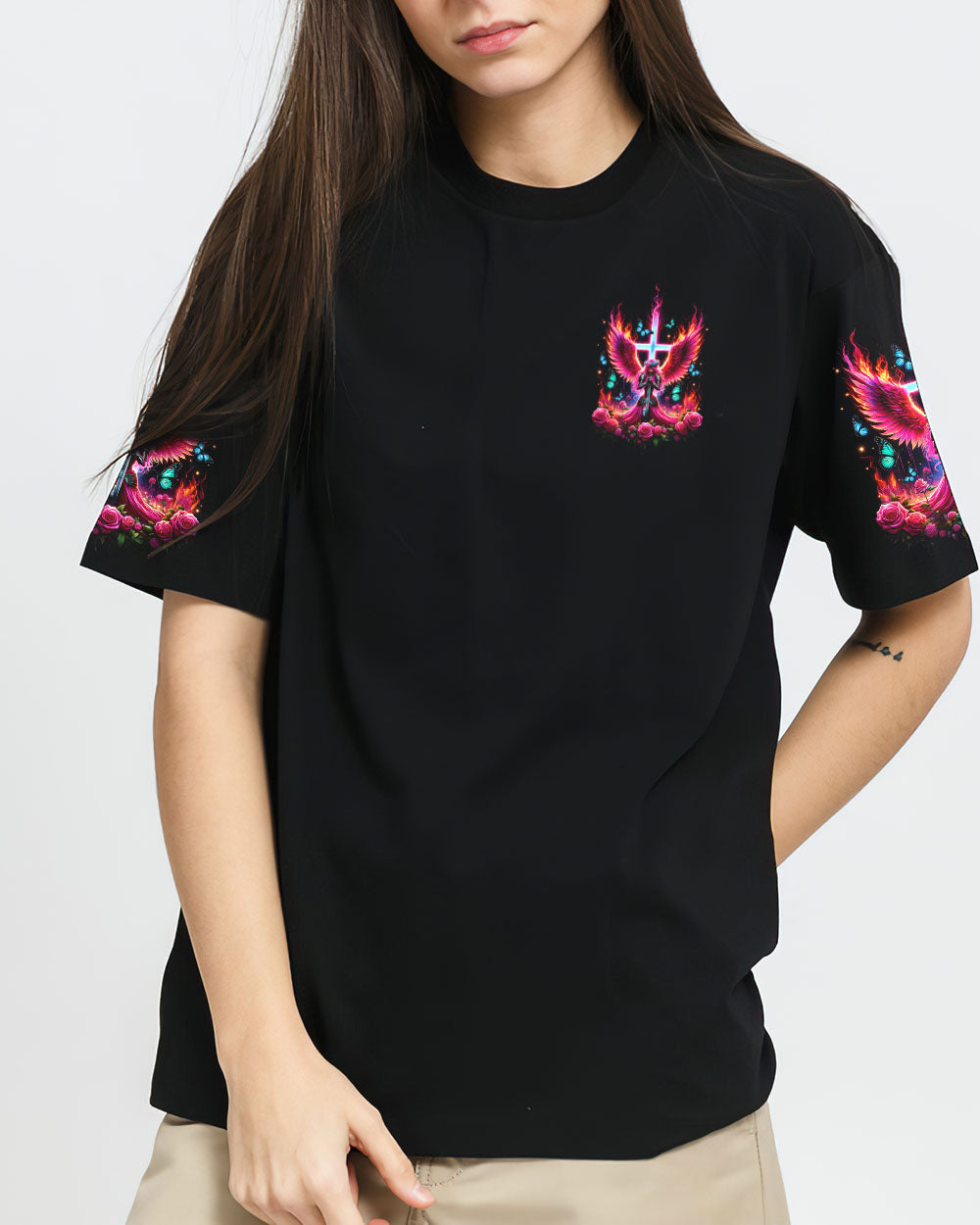 Thank You God Jesus Warrior Women's All Over Print Shirt - Tltr1705253