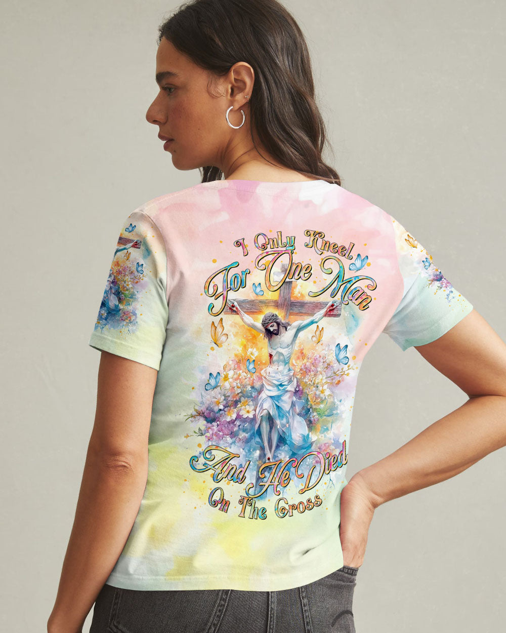 I Only Kneel For One Man Women's All Over Print Shirt - Tltr1906252