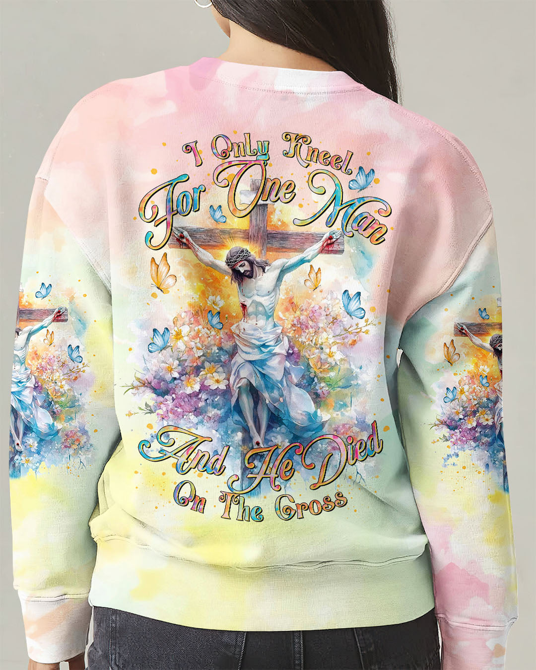 I Only Kneel For One Man Women's All Over Print Shirt - Tltr1906252