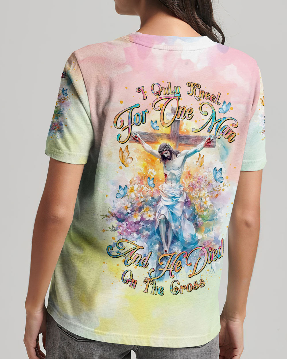 I Only Kneel For One Man Women's All Over Print Shirt - Tltr1906252