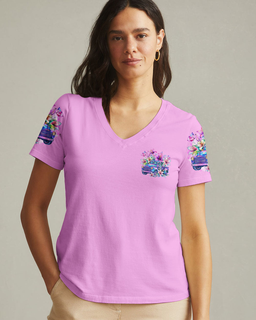 Jesus Take The Wheel Women's All Over Print Shirt - Tltr2504253