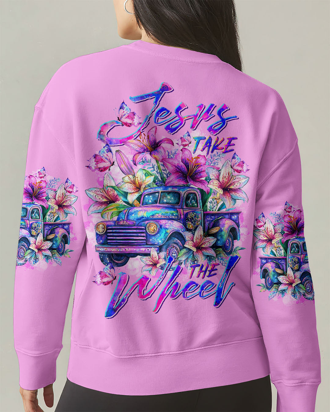 Jesus Take The Wheel Women's All Over Print Shirt - Tltr2504253