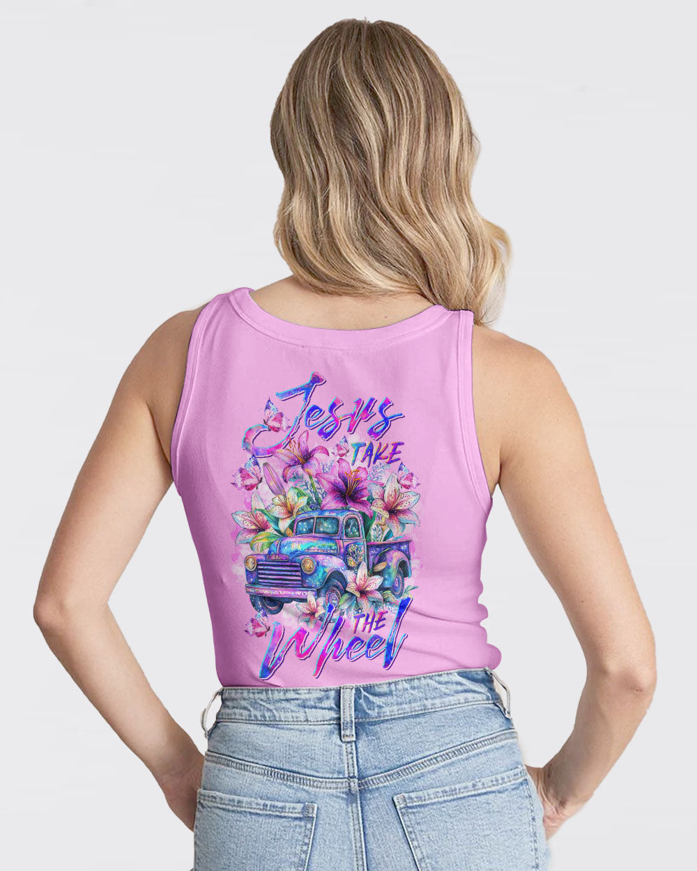 Jesus Take The Wheel Women's All Over Print Shirt - Tltr2504253