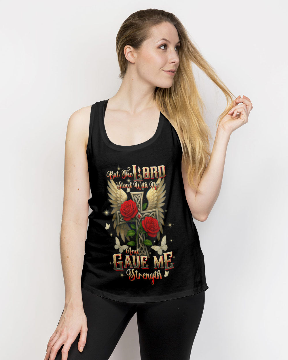 Lord Stood With Me Women's All Over Print Shirt - Tltw0406253