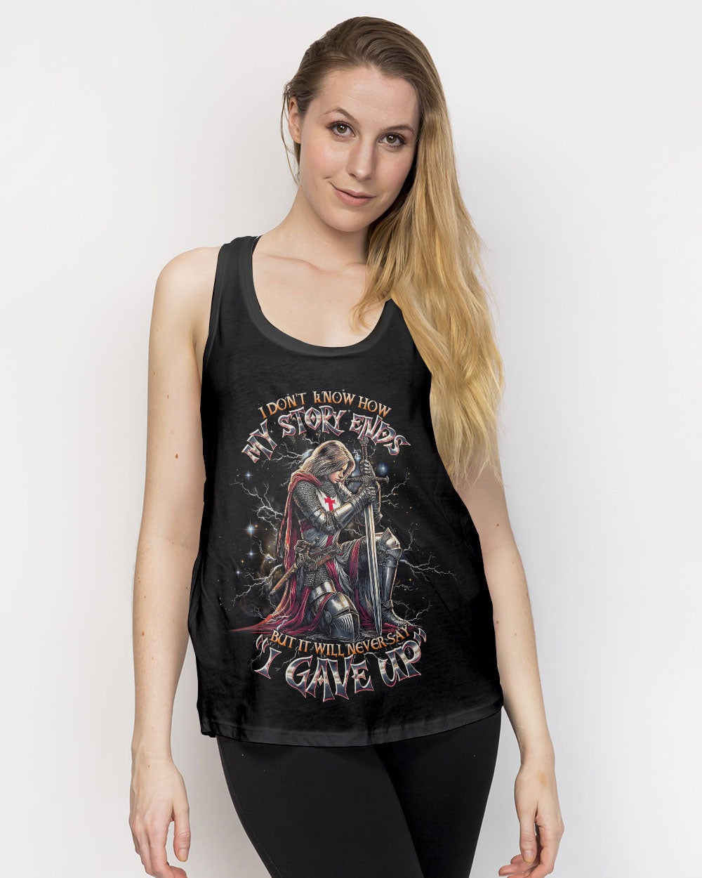 I Don't Know How My Story Ends Warrior Women's All Over Print Shirt - Tltw1605253