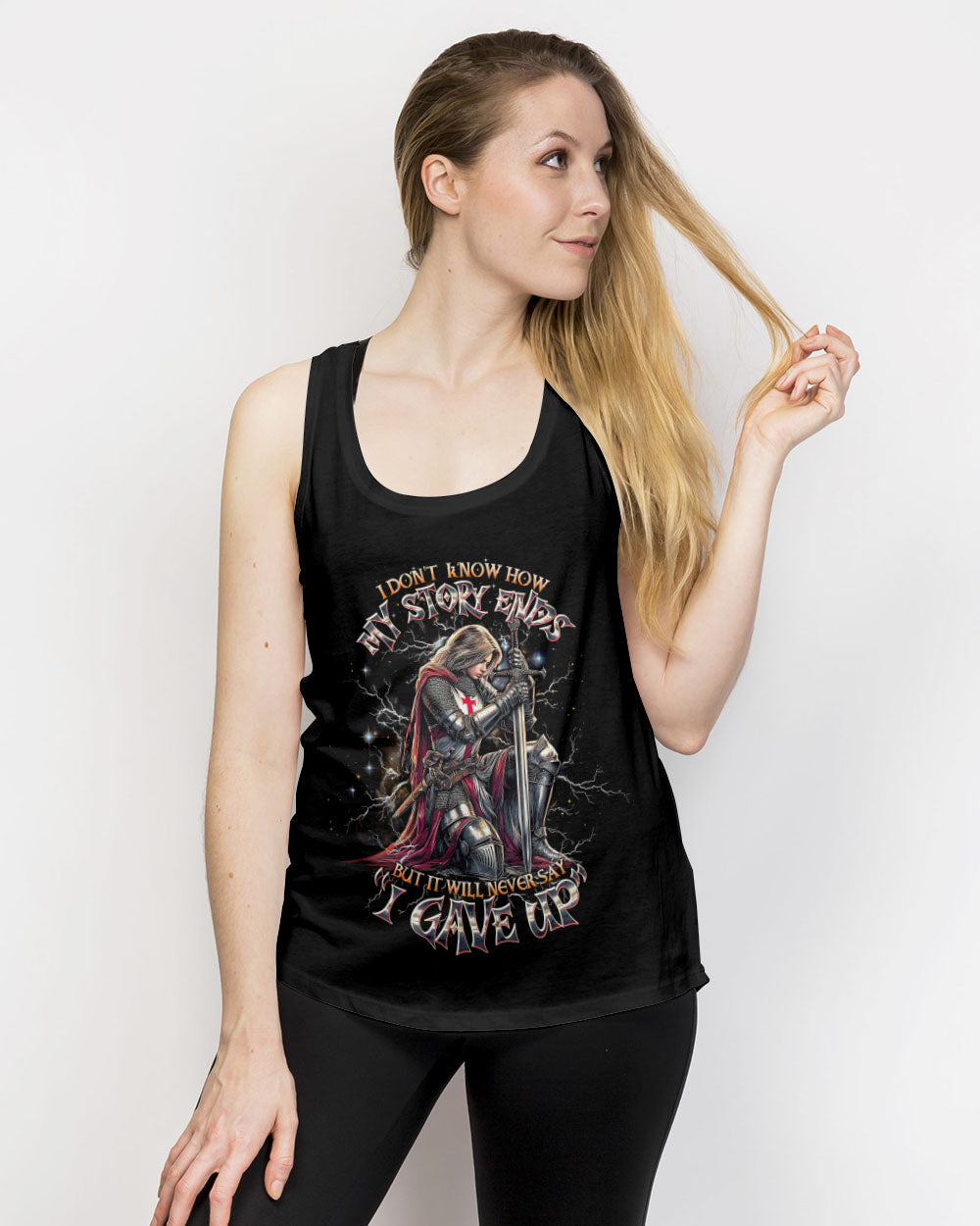 I Don't Know How My Story Ends Warrior Women's All Over Print Shirt - Tltw1605253