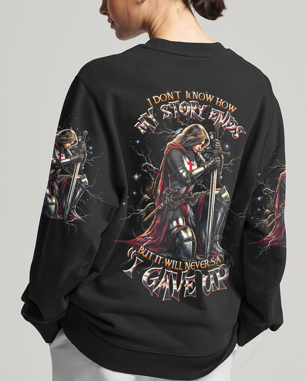 I Don't Know How My Story Ends Warrior Women's All Over Print Shirt - Tltw1605253