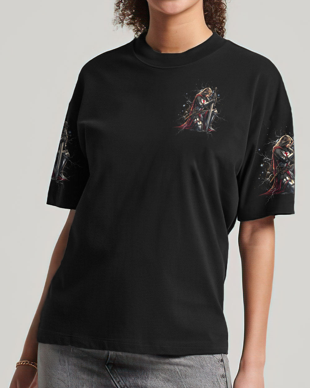 I Don't Know How My Story Ends Warrior Women's All Over Print Shirt - Tltw1605253