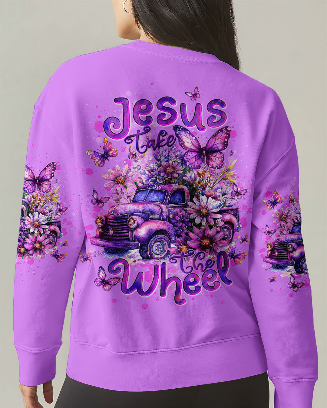 Jesus Take The Wheel Women's All Over Print Shirt - Tltw2904252