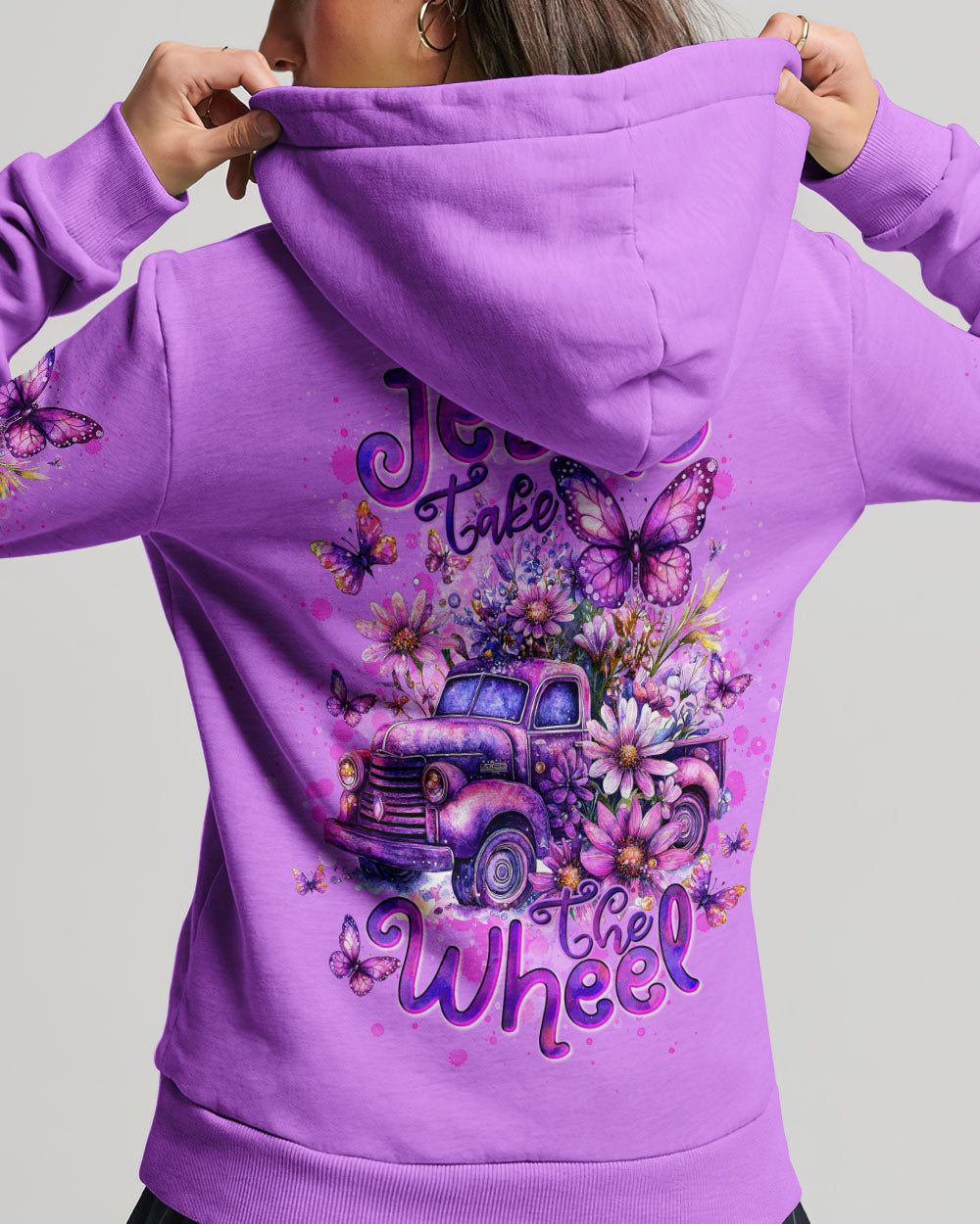 Jesus Take The Wheel Women's All Over Print Shirt - Tltw2904252