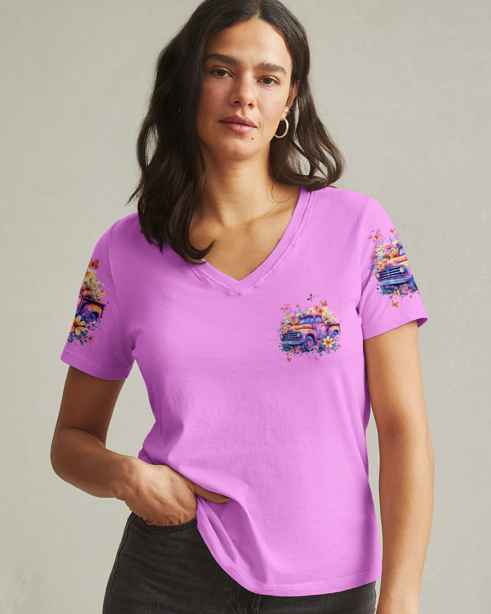 Jesus Take The Wheel Women's All Over Print Shirt - Typq0206253