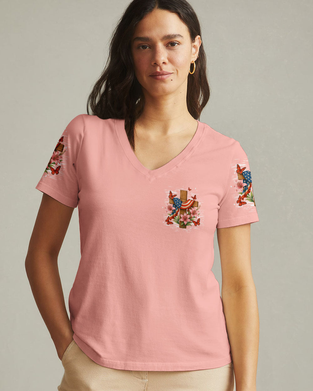 Lord Stood With Me Women's All Over Print Shirt - Typq0906253