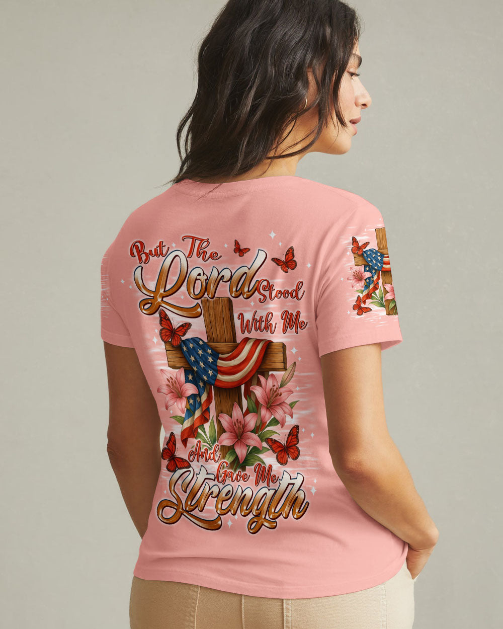 Lord Stood With Me Women's All Over Print Shirt - Typq0906253