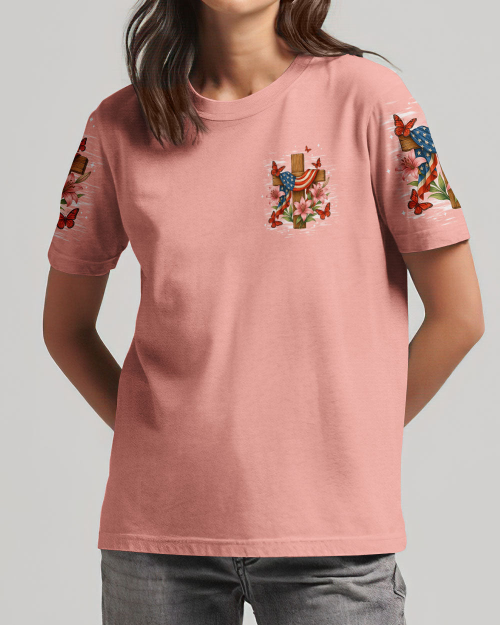 Lord Stood With Me Women's All Over Print Shirt - Typq0906253