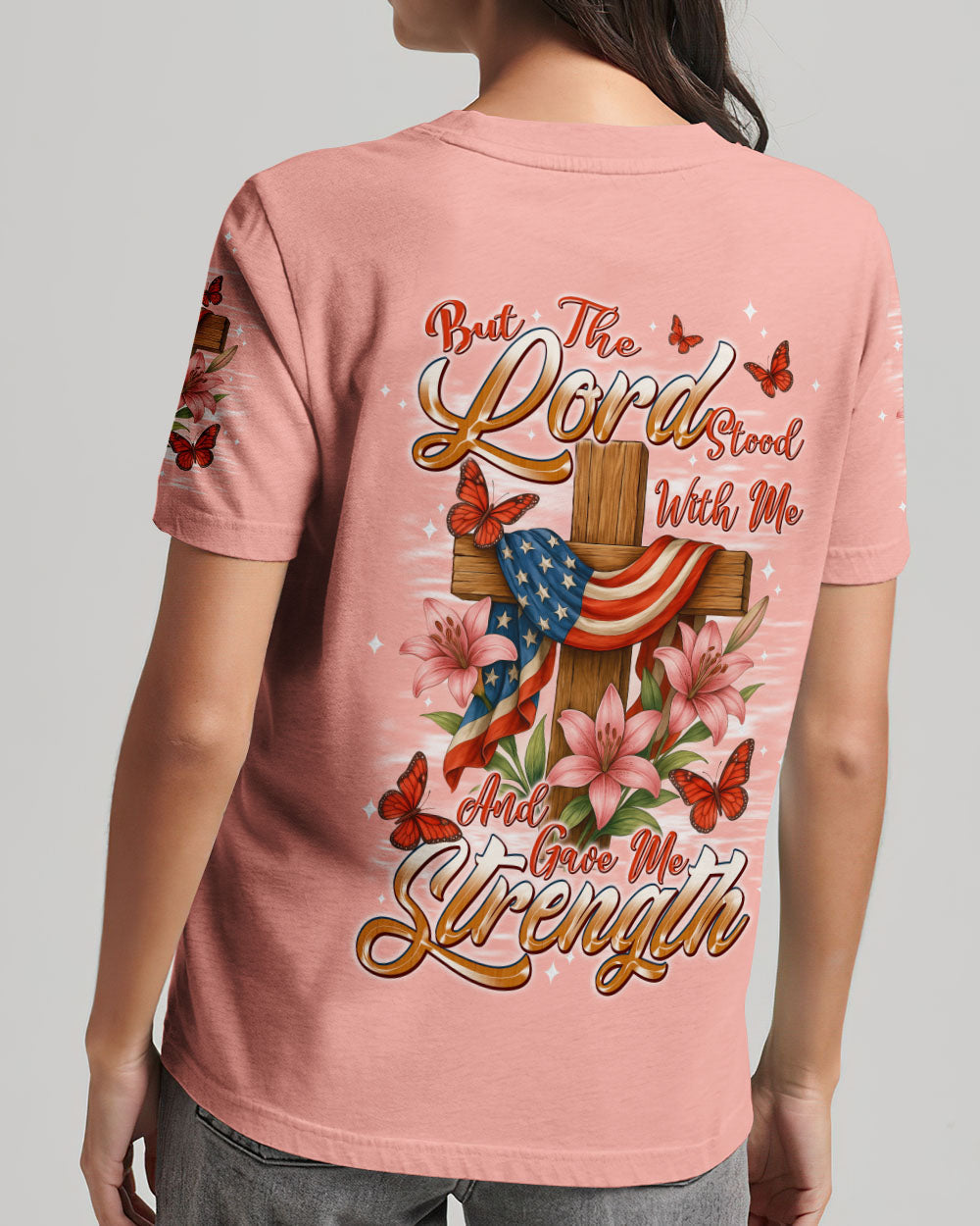 Lord Stood With Me Women's All Over Print Shirt - Typq0906253