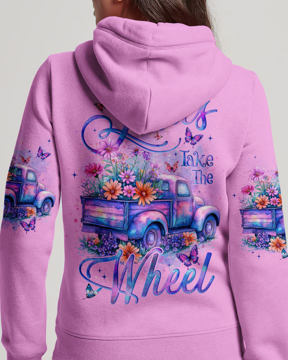 Jesus Take The Wheel Women's All Over Print Shirt - Tyqy0905254