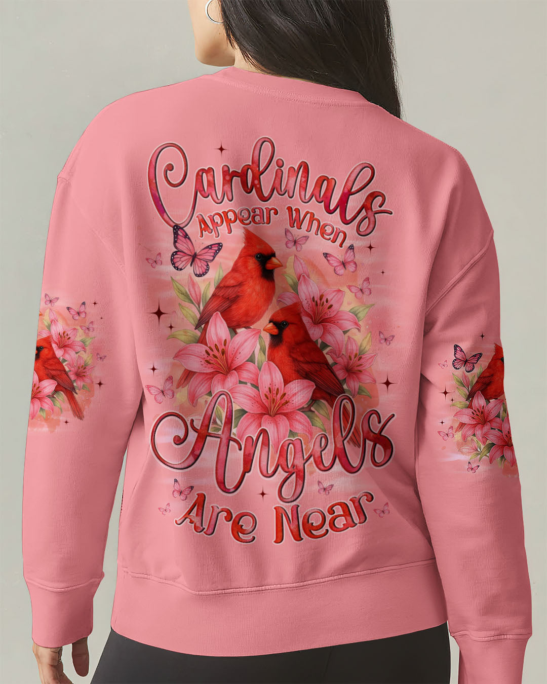 Cardinals Appear When Angels Are Near Women's All Over Print Shirt - Tyqy0906251
