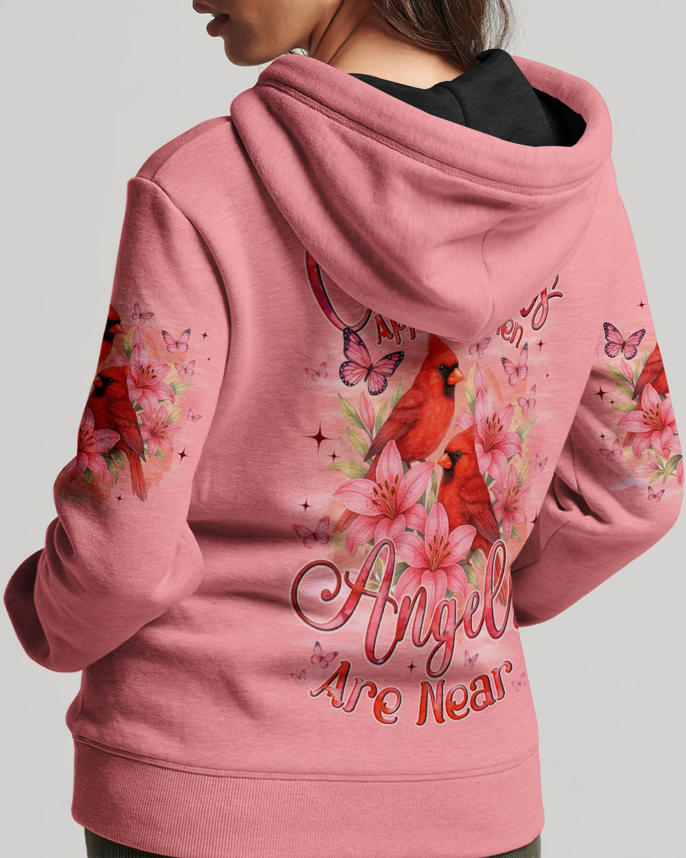 Cardinals Appear When Angels Are Near Women's All Over Print Shirt - Tyqy0906251