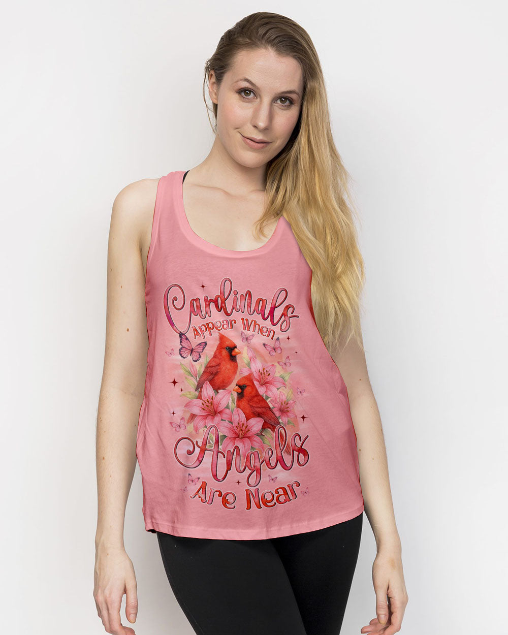 Cardinals Appear When Angels Are Near Women's All Over Print Shirt - Tyqy0906251