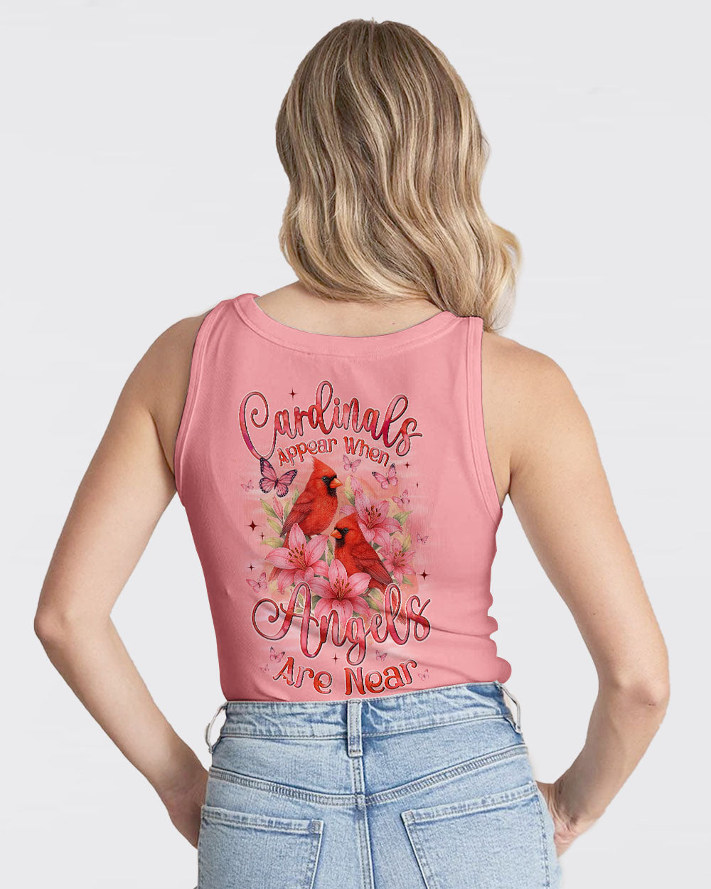 Cardinals Appear When Angels Are Near Women's All Over Print Shirt - Tyqy0906251