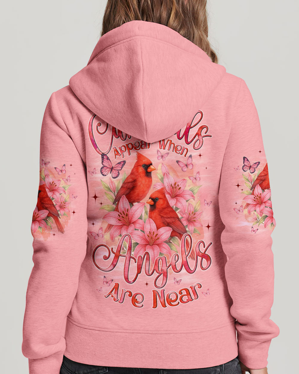 Cardinals Appear When Angels Are Near Women's All Over Print Shirt - Tyqy0906251