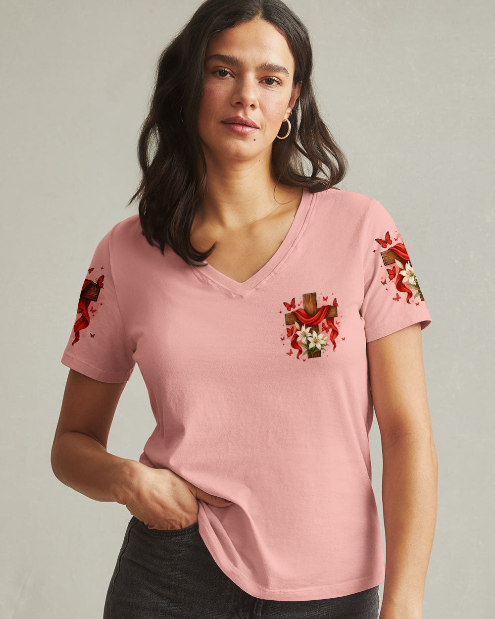 Nothing Is Impossible For God Women's All Over Print Shirt - Tyqy1206252