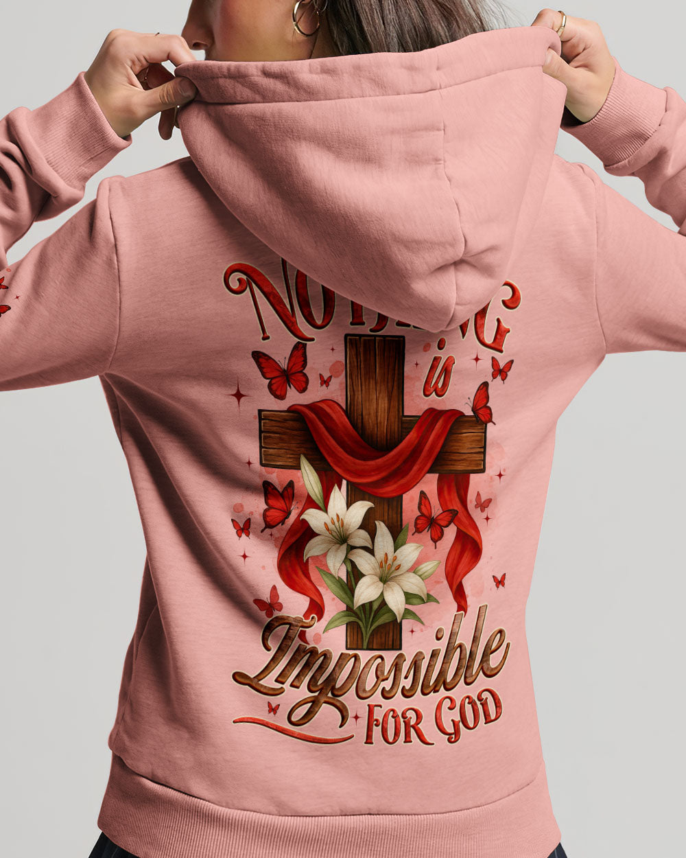 Nothing Is Impossible For God Women's All Over Print Shirt - Tyqy1206252