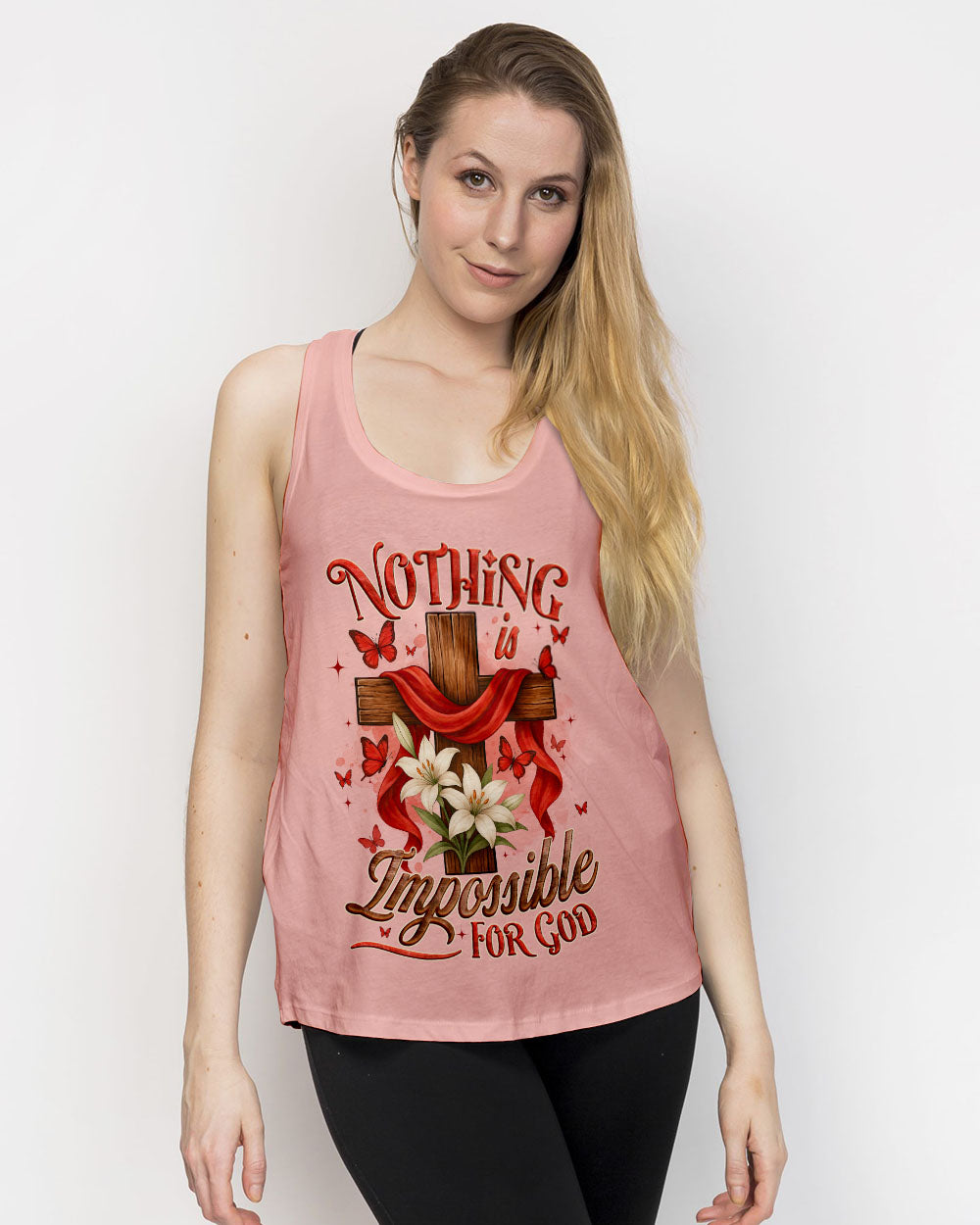 Nothing Is Impossible For God Women's All Over Print Shirt - Tyqy1206252