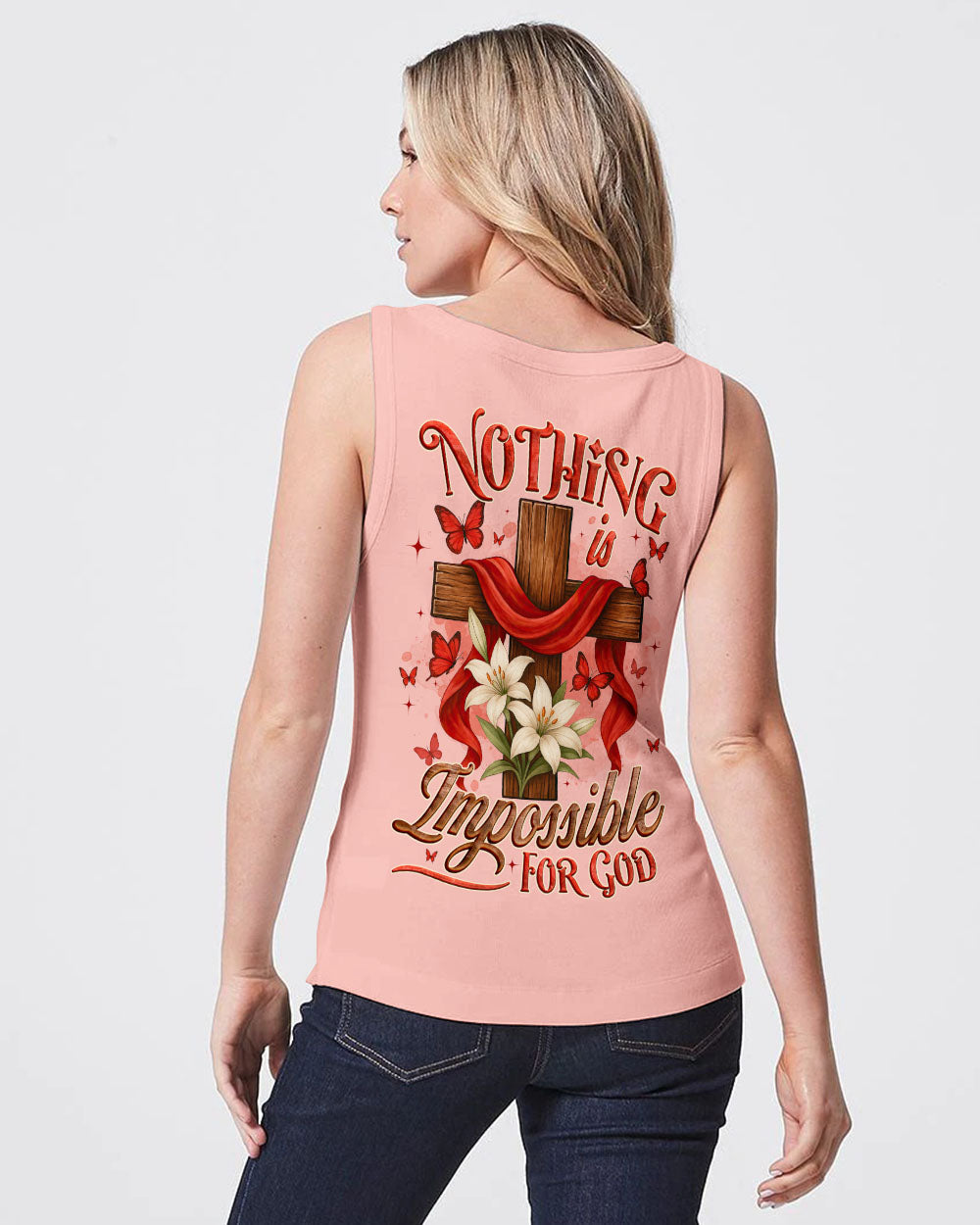 Nothing Is Impossible For God Women's All Over Print Shirt - Tyqy1206252