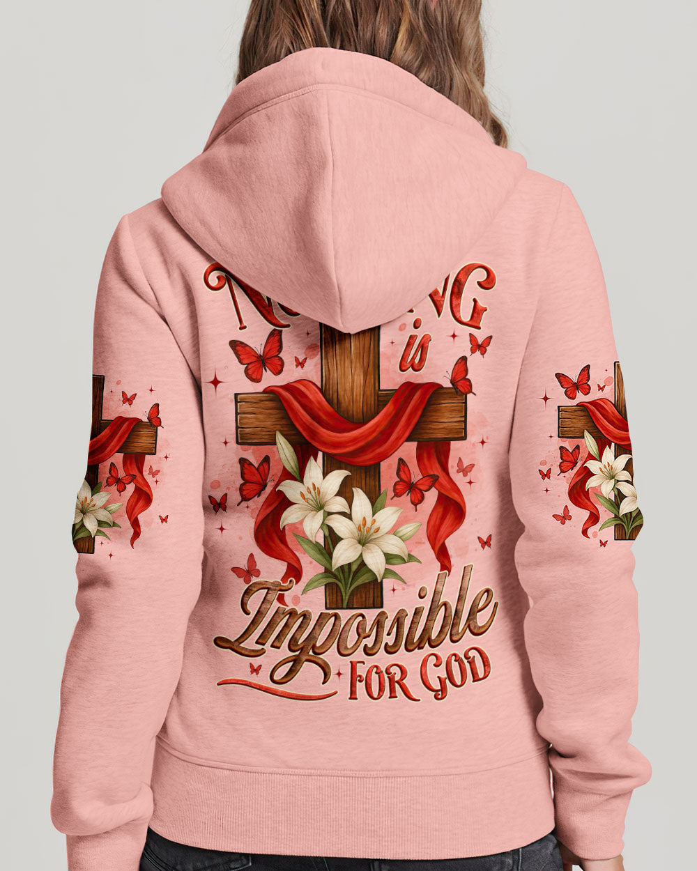 Nothing Is Impossible For God Women's All Over Print Shirt - Tyqy1206252