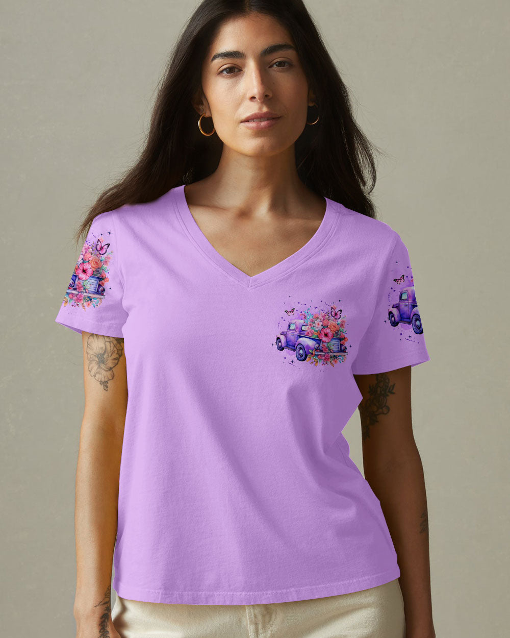 Jesus Take The Wheel Women's All Over Print Shirt - Tyqy1606253