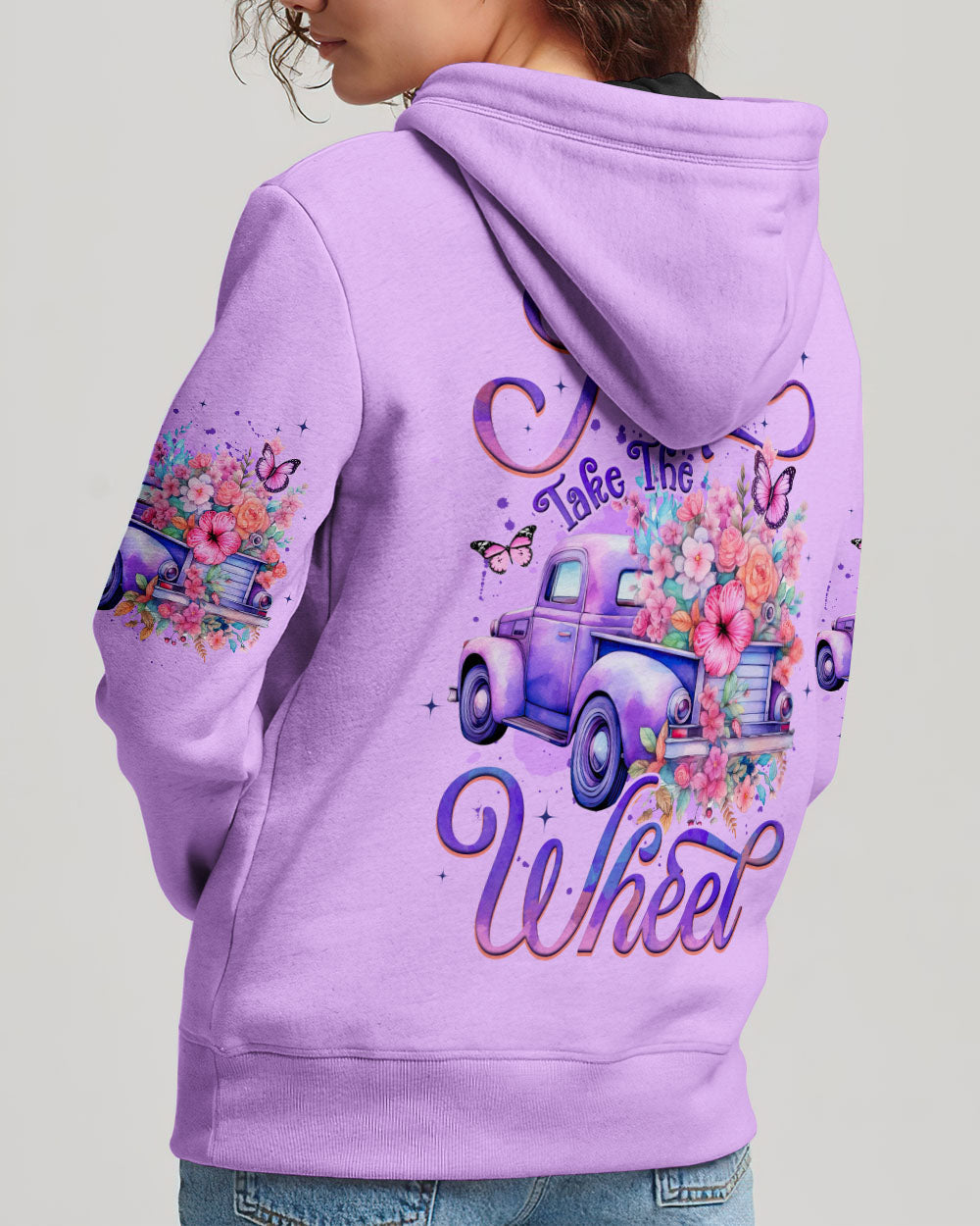 Jesus Take The Wheel Women's All Over Print Shirt - Tyqy1606253