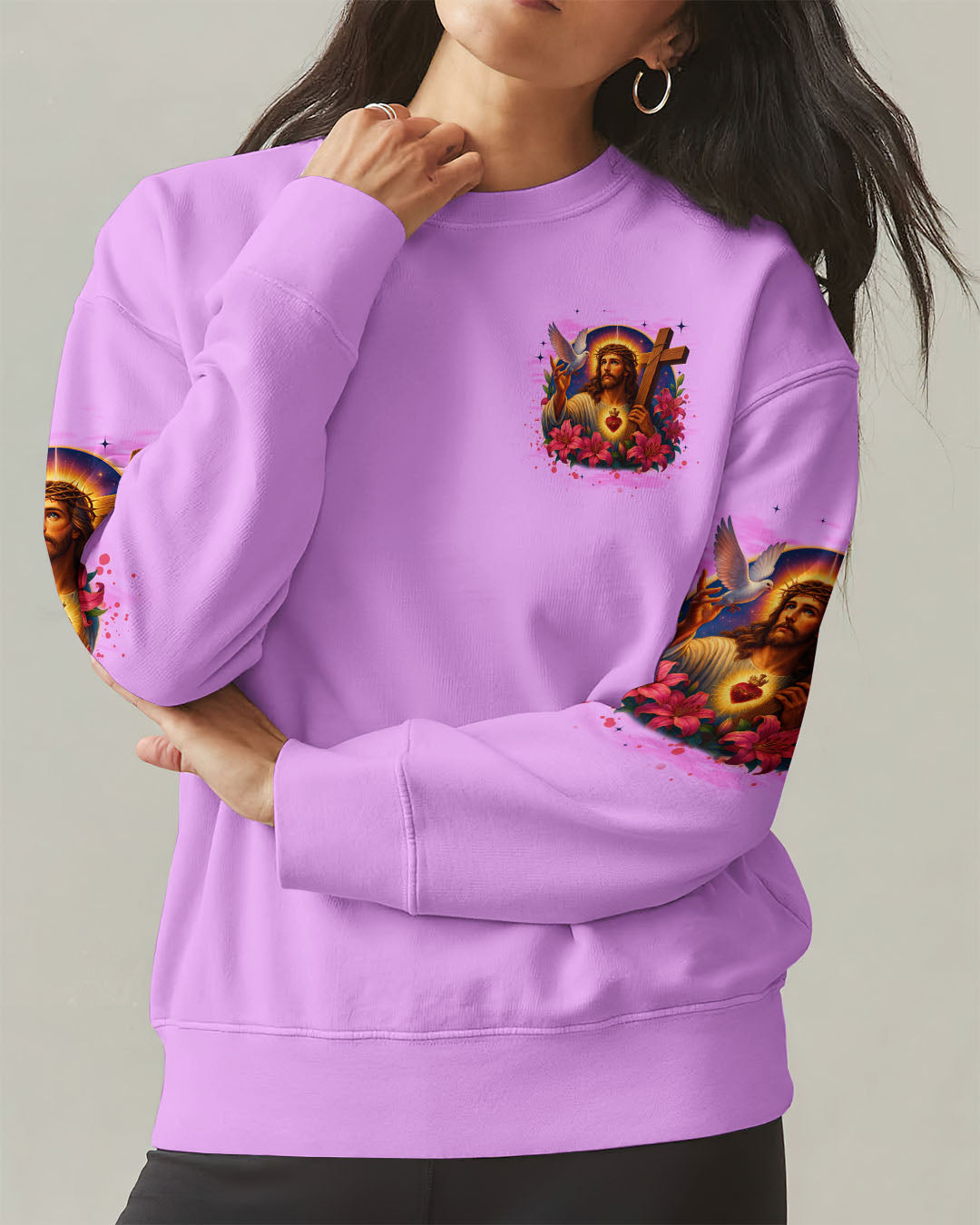 Thank You God Women's All Over Print Shirt - Tyqy1705251