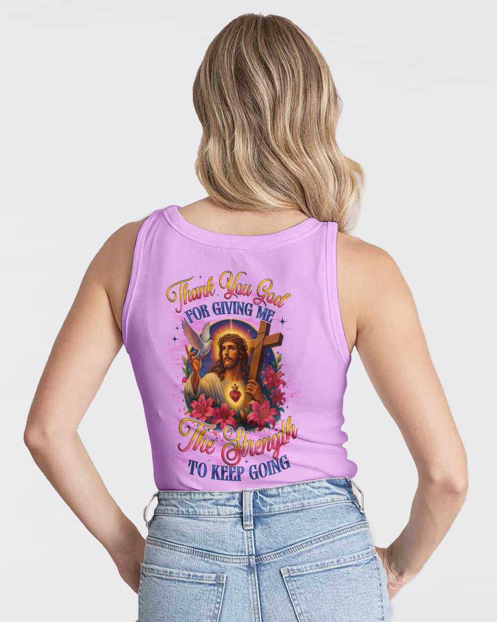 Thank You God Women's All Over Print Shirt - Tyqy1705251