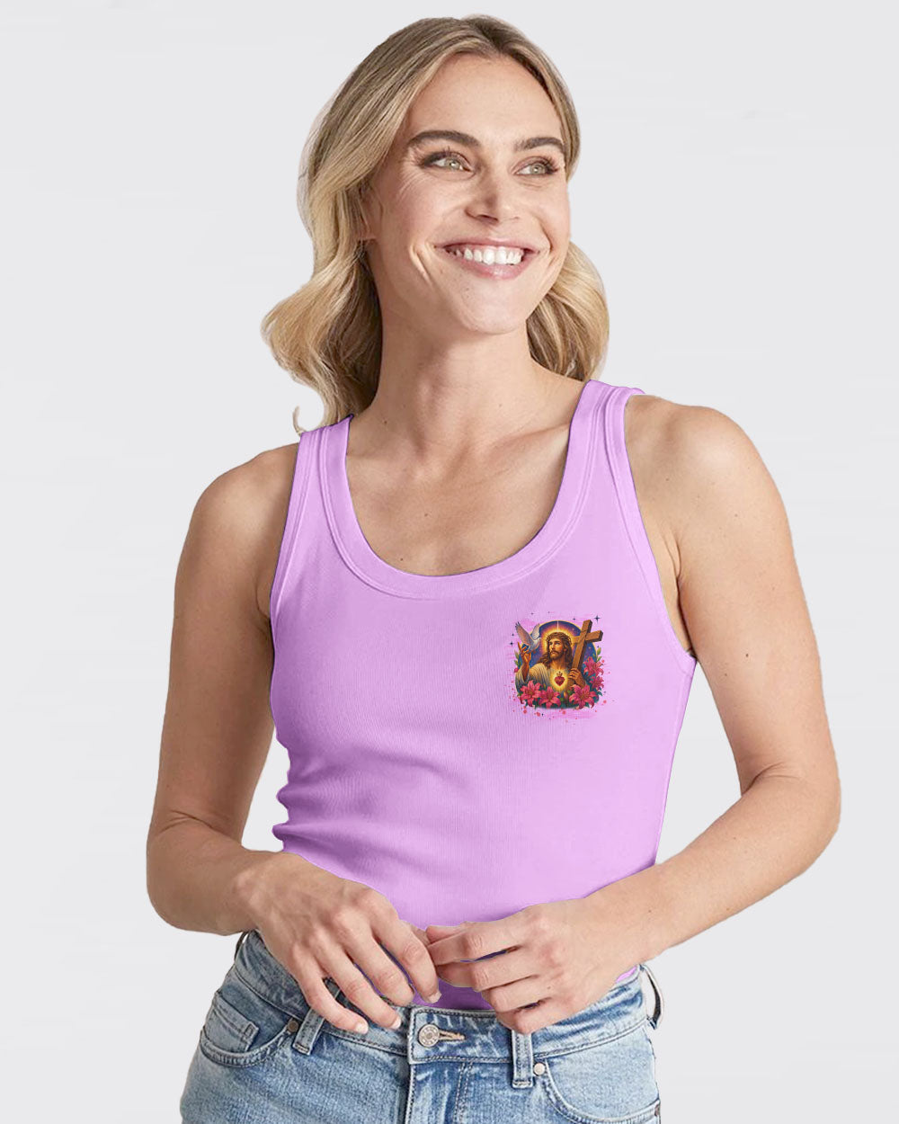 Thank You God Women's All Over Print Shirt - Tyqy1705251