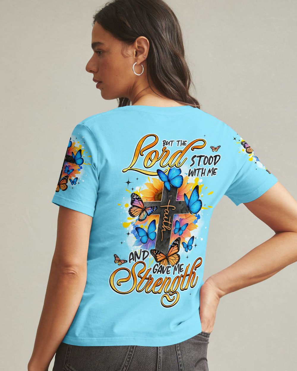 Lord Stood With Me Women's All Over Print Shirt - Tyqy1905254