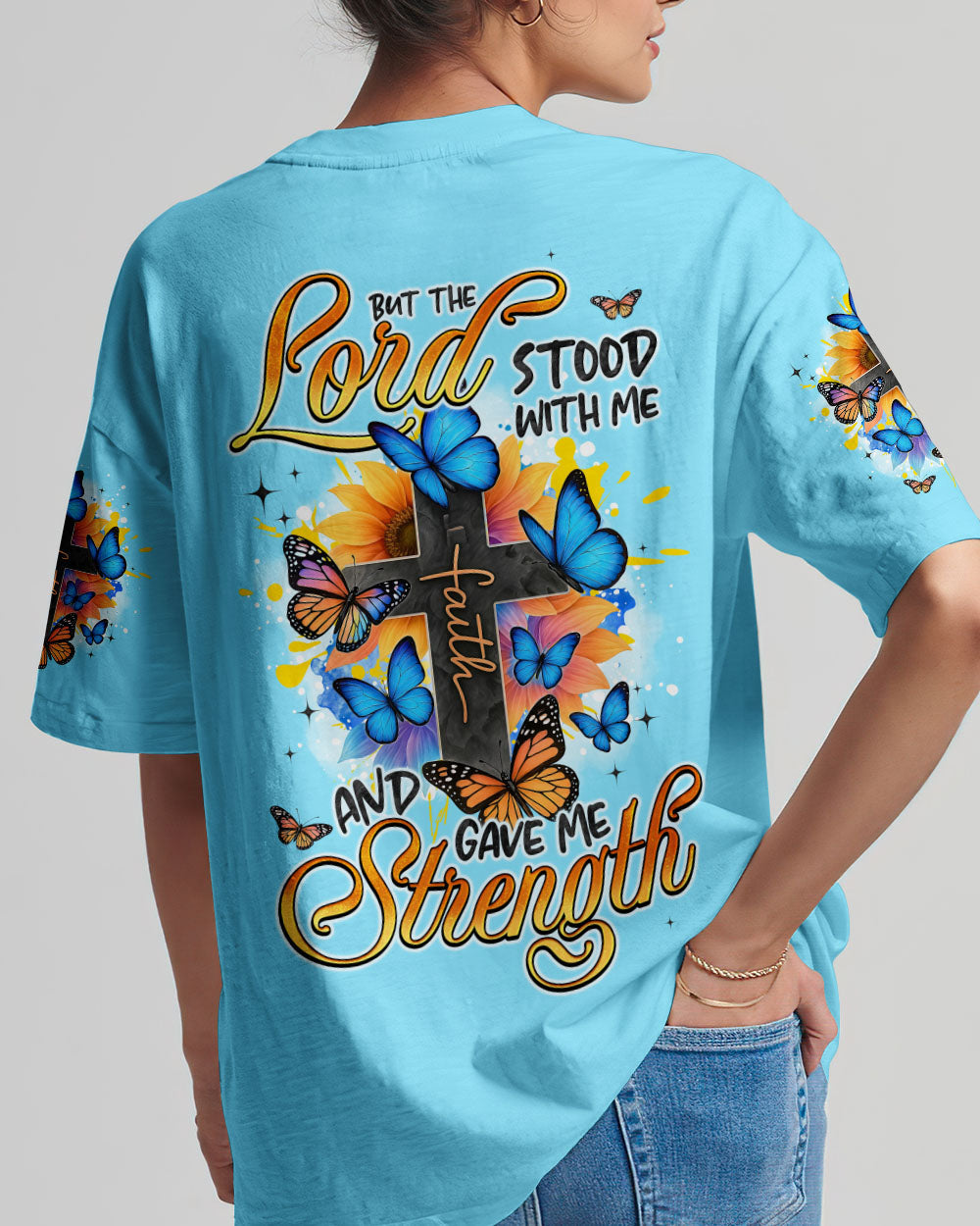 Lord Stood With Me Women's All Over Print Shirt - Tyqy1905254