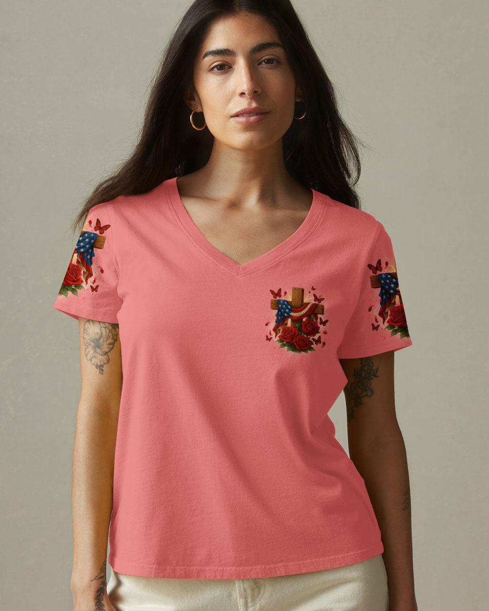 Not Perfect Just Forgiven Women's All Over Print Shirt - Tyqy2005251