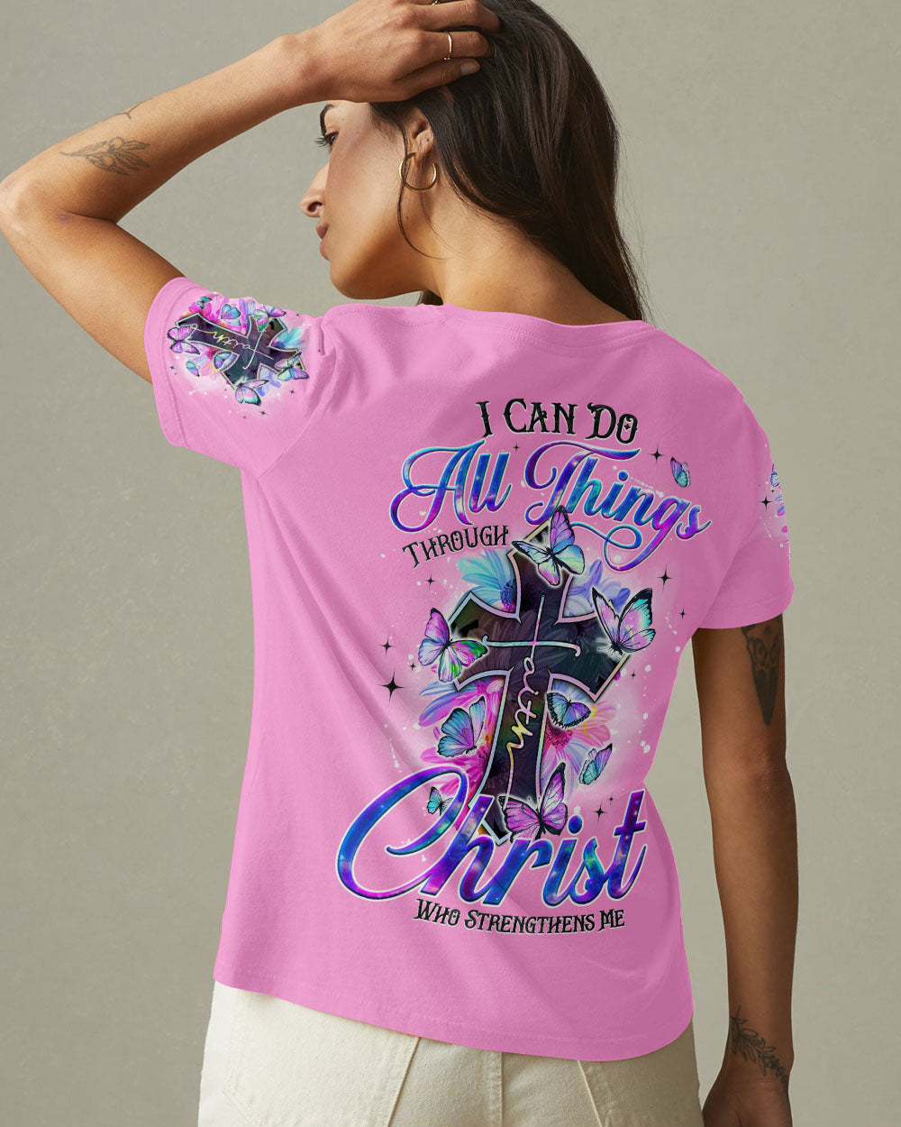 I Can Do All Things Women's All Over Print Shirt - Tyqy2305252