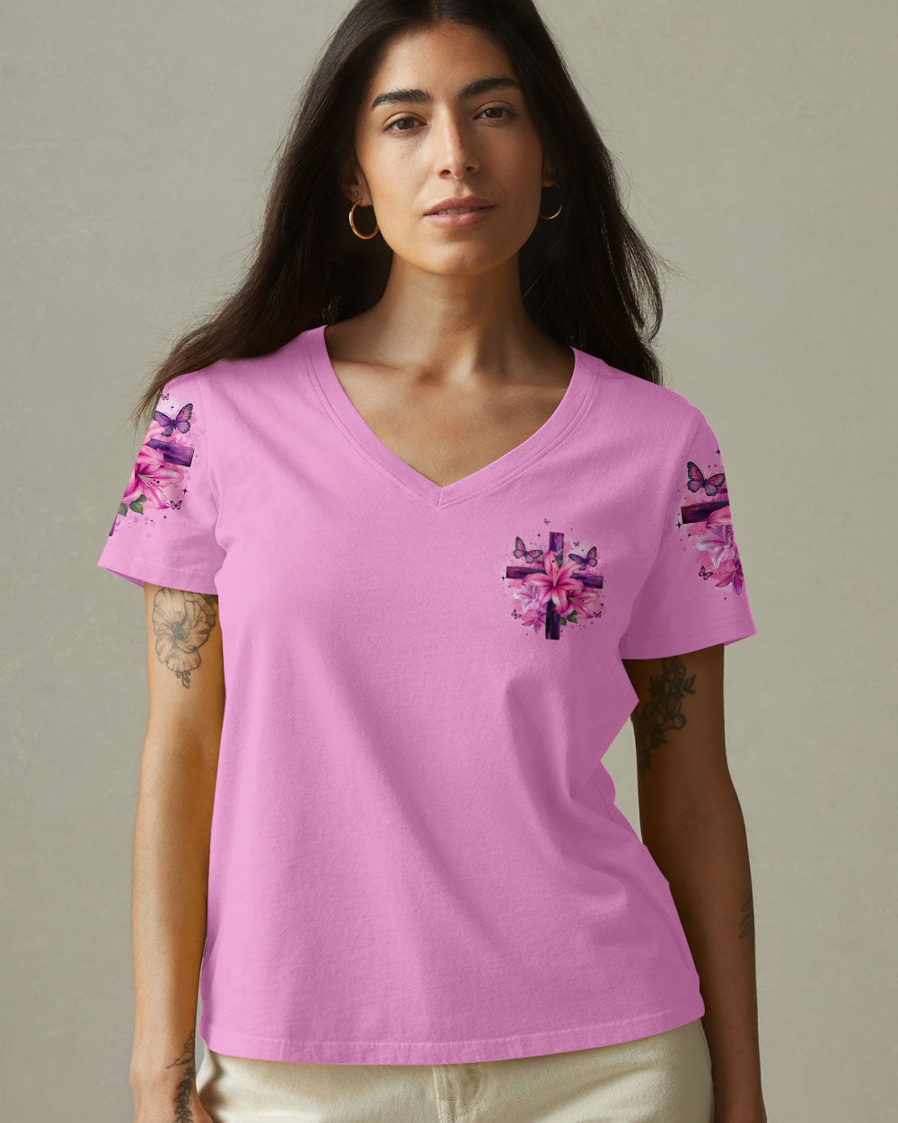 Give God Your Weakness Women's All Over Print Shirt - Tyqy2404252