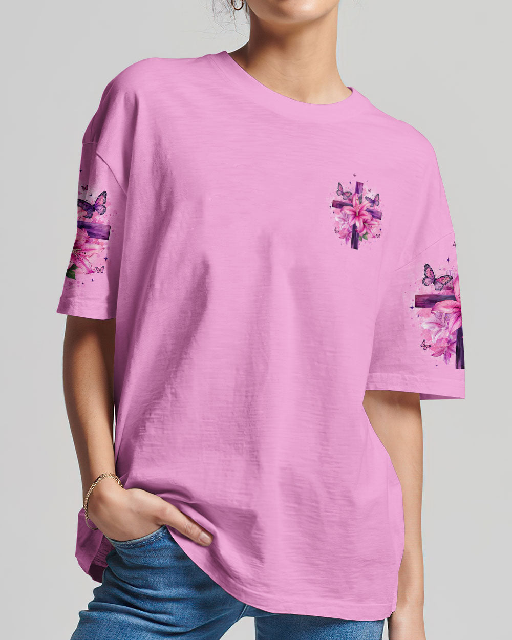 Give God Your Weakness Women's All Over Print Shirt - Tyqy2404252