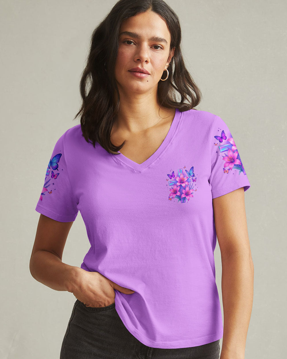 The Spirit Of God Has Made Me Women's All Over Print Shirt - Tyqy2604251