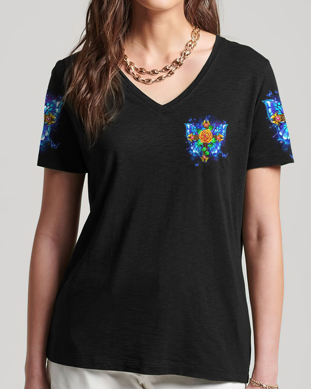 I Believe There Are Angels Among Us Women's All Over Print Shirt - Tyqy2705251