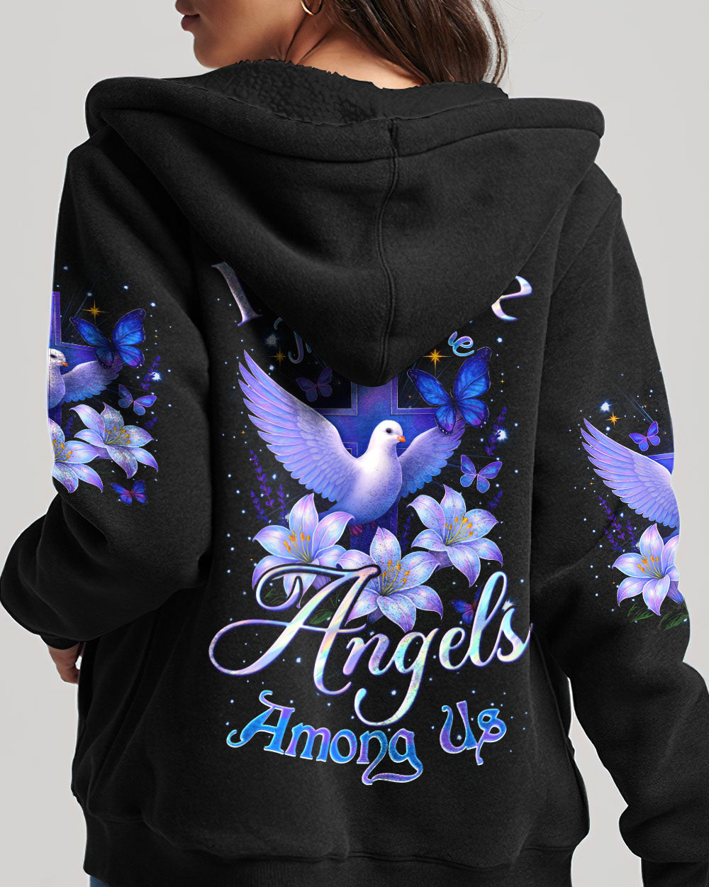 I Believe There Are Angels Among Us Dove Women's All Over Print Shirt - Tyqy2804252