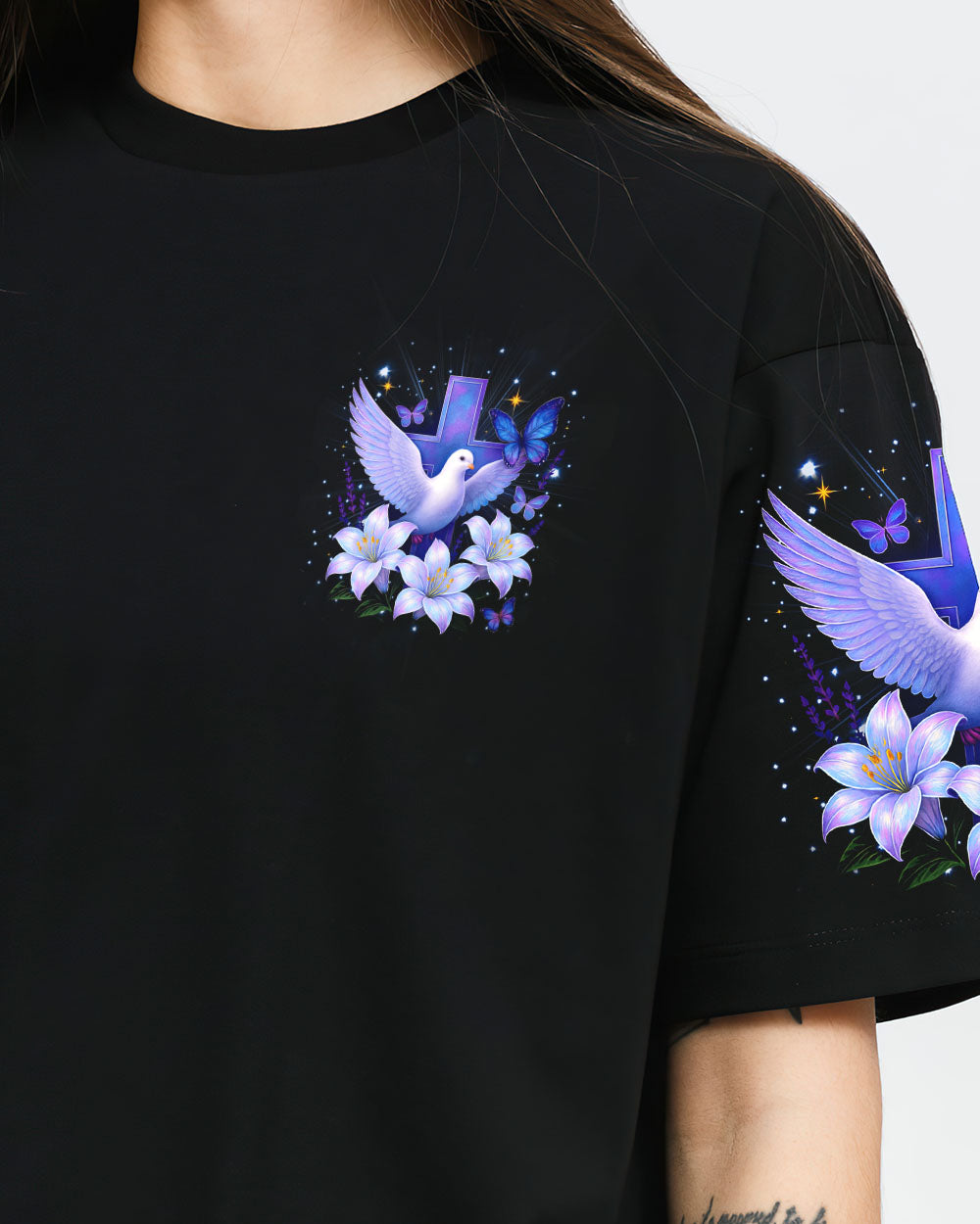 I Believe There Are Angels Among Us Dove Women's All Over Print Shirt - Tyqy2804252