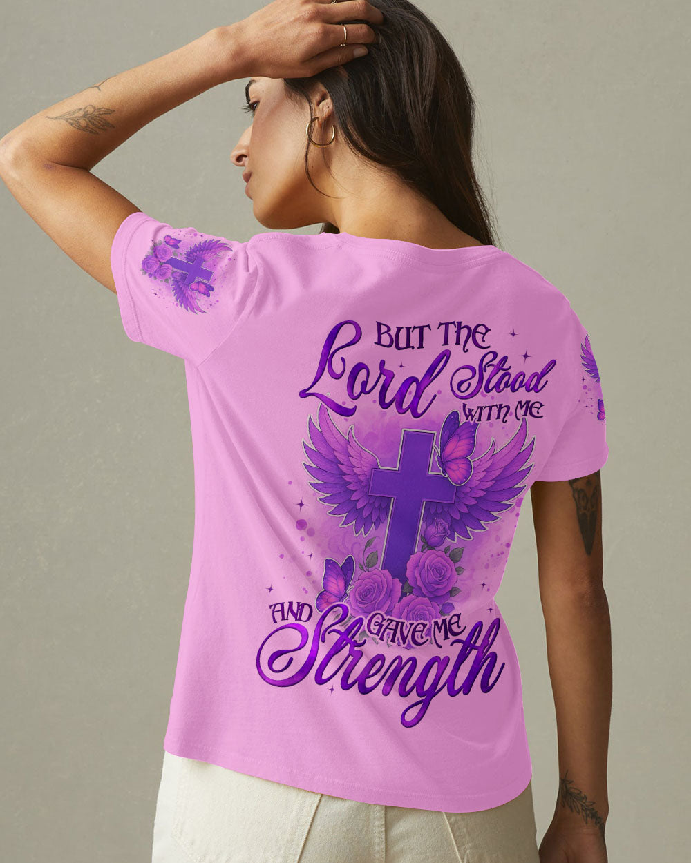Lord Stood With Me Women's All Over Print Shirt - Tyqy2905251