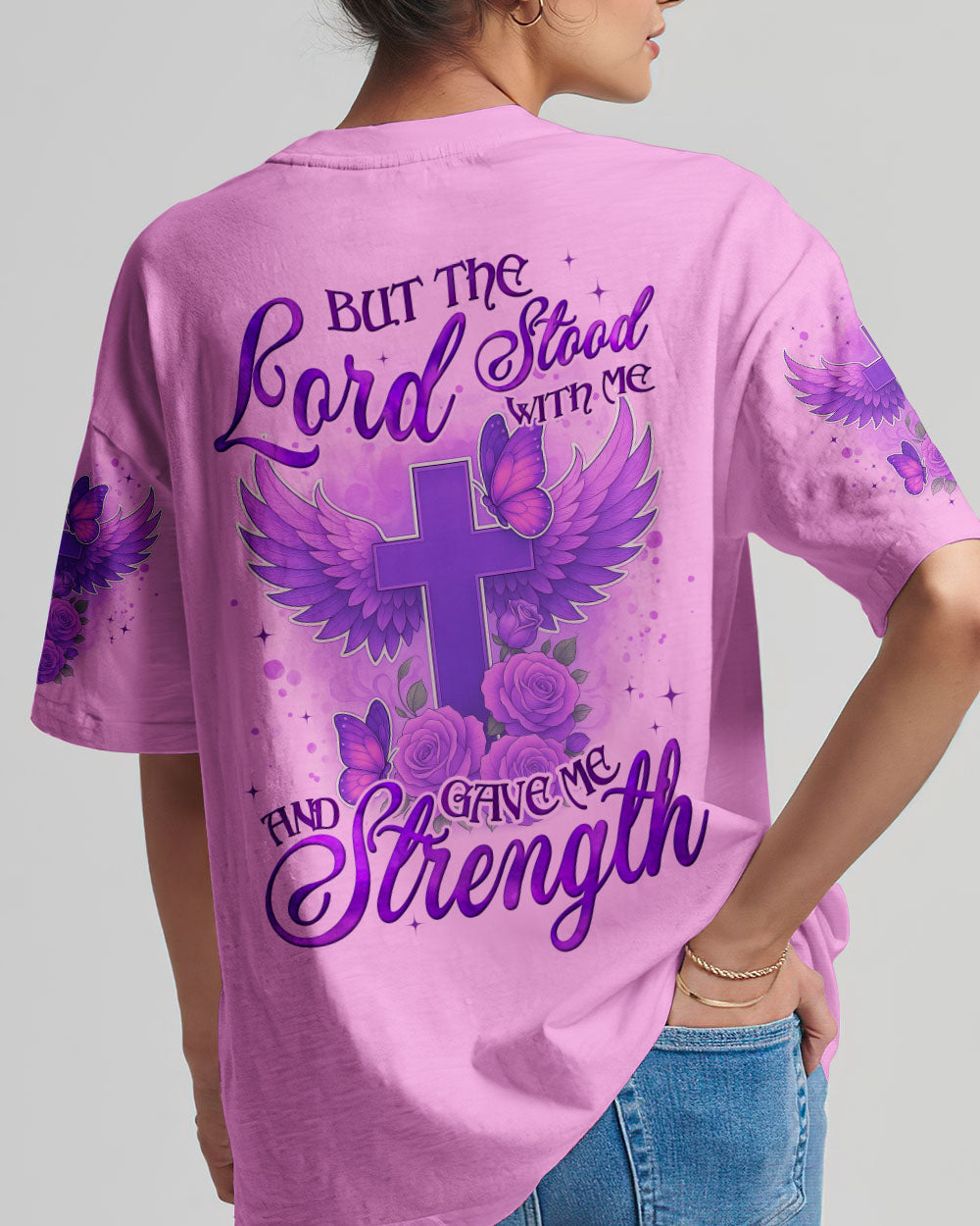 Lord Stood With Me Women's All Over Print Shirt - Tyqy2905251