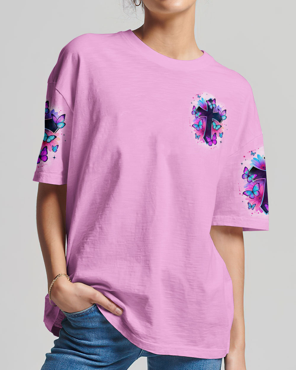 I Am Blessed Women's All Over Print Shirt - Tyqy3005251