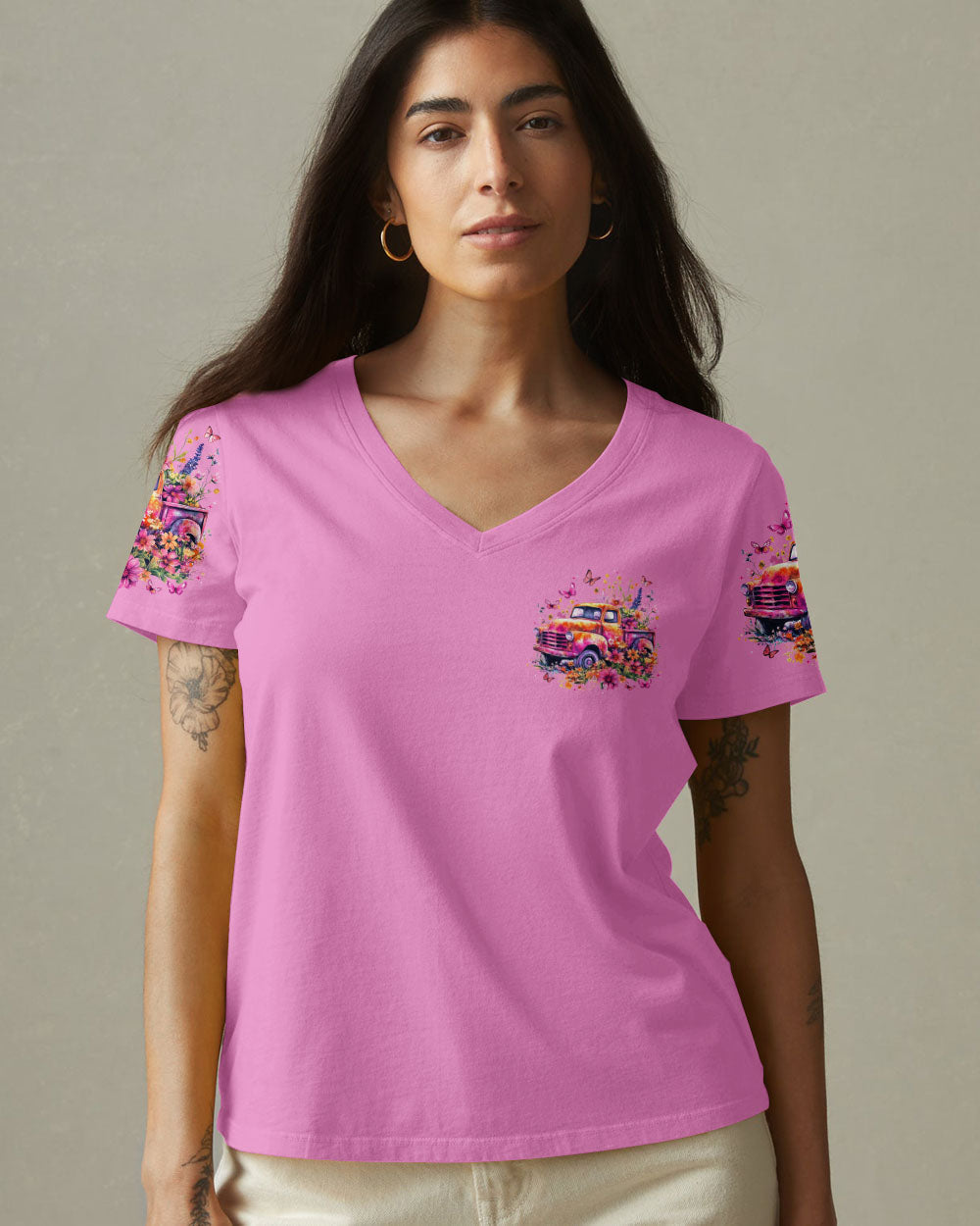 Jesus Take The Wheel Women's All Over Print Shirt - Tytd0905251