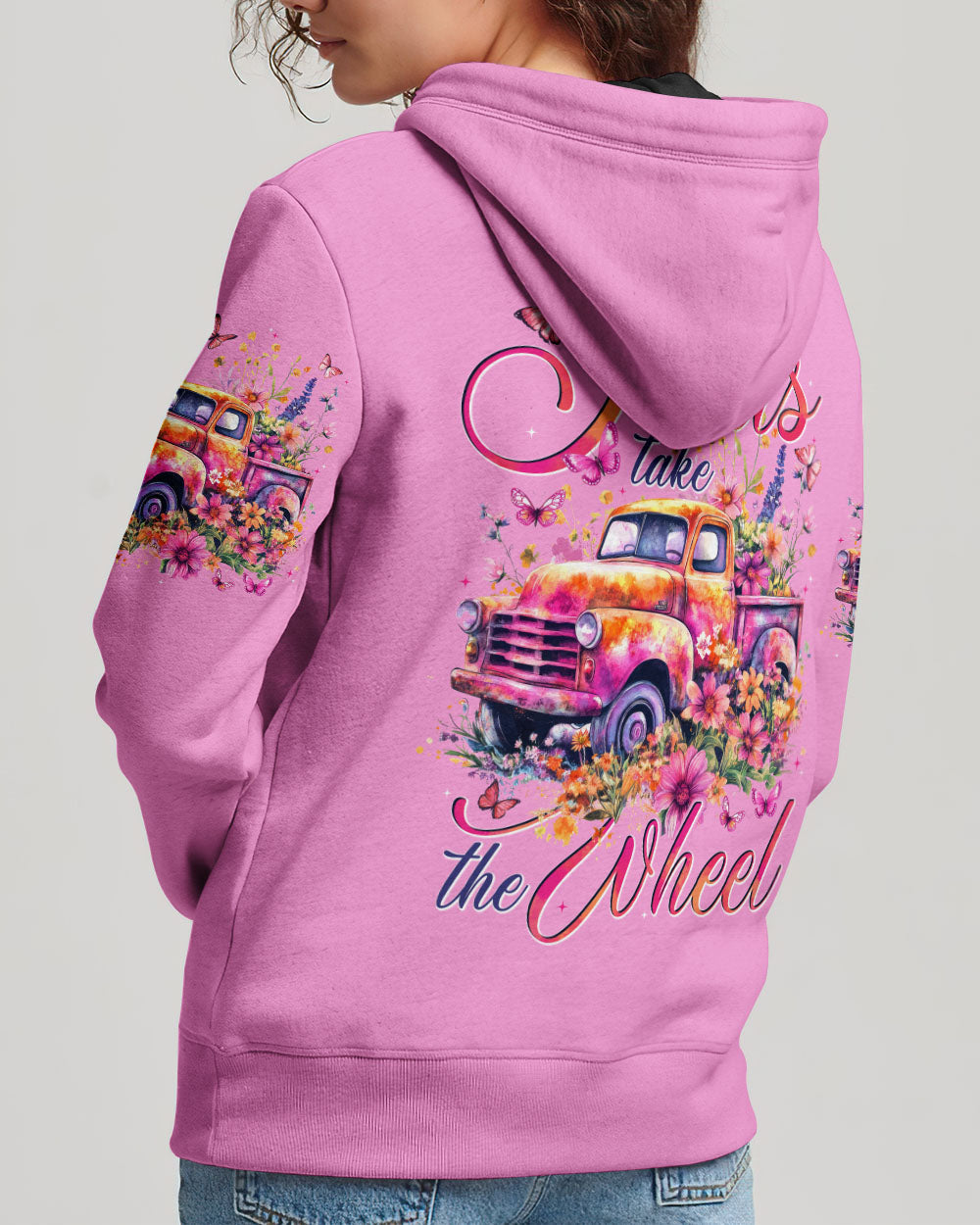 Jesus Take The Wheel Women's All Over Print Shirt - Tytd0905251